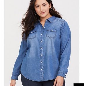 JEAN SHIRT - NEVER WORN